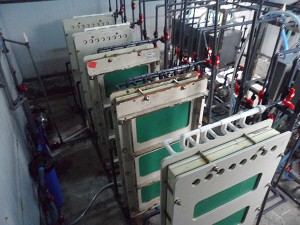 NaOH、有機物分離裝置